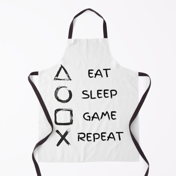 Item preview, Eat Sleep Game Repeat designed and sold by vibrantyy.