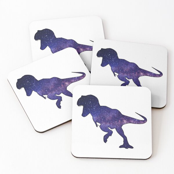 Item preview, Tyrannosaurus Dinosaur Perple Space Galaxy  designed and sold by zeliche mohammed.