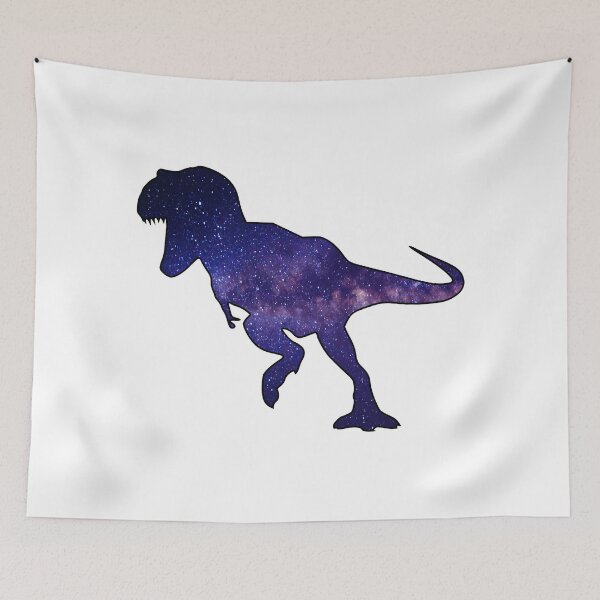 Item preview, Tyrannosaurus Dinosaur Perple Space Galaxy  designed and sold by zeliche mohammed.