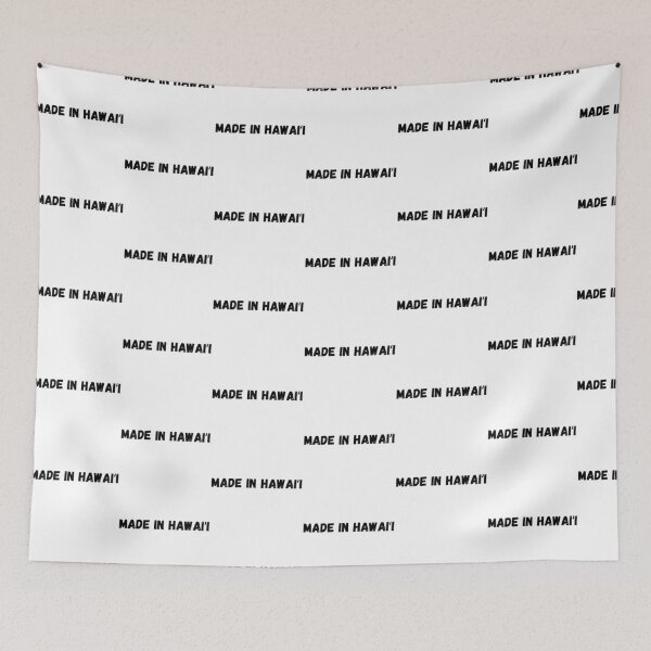 Item preview, made in hawaii sticker black and white  designed and sold by maplunk.