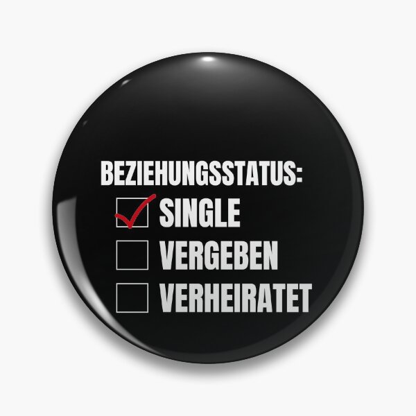 Artikelvorschau, Beziehungsstatus Single Geschenkidee entworfen und verkauft von Marco Damm.