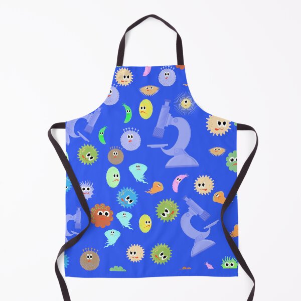 Item preview, Cartoon Microbes pattern designed and sold by osamamohamad.