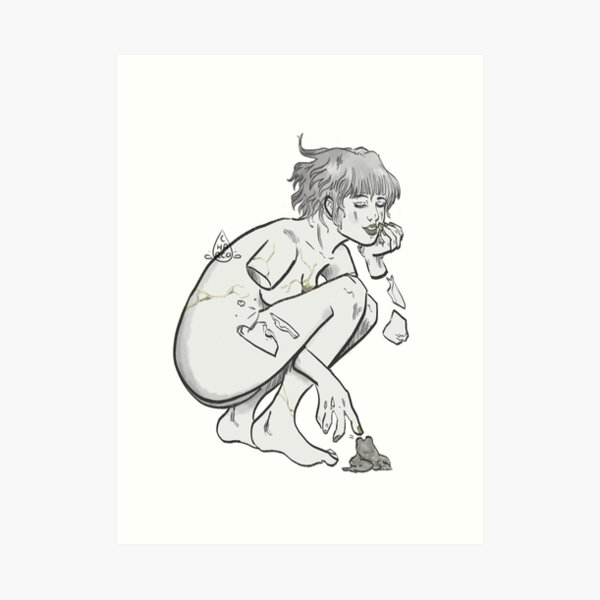 Not so broken Art Print