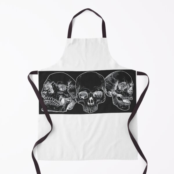 Item preview, 3Black Skull FLDillustration designed and sold by fldillustration.