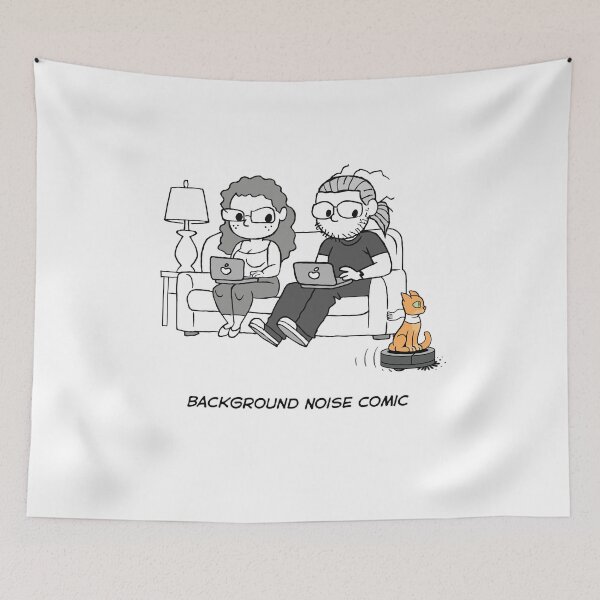 Item preview, Background Noise Comic (with Danny Cat!) designed and sold by Background Noise Comic.