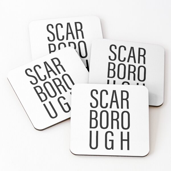 Scarborough neighborhood Coasters (Set of 4)