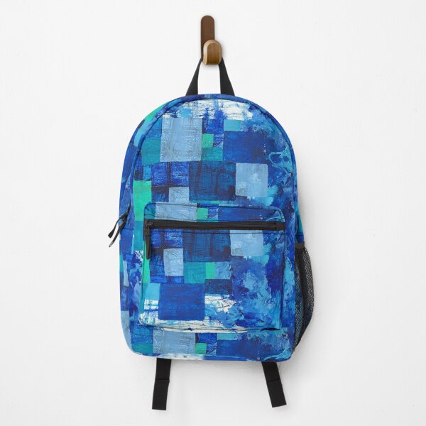 Item preview, Blue puddle square peg designed and sold by brandon lynch.