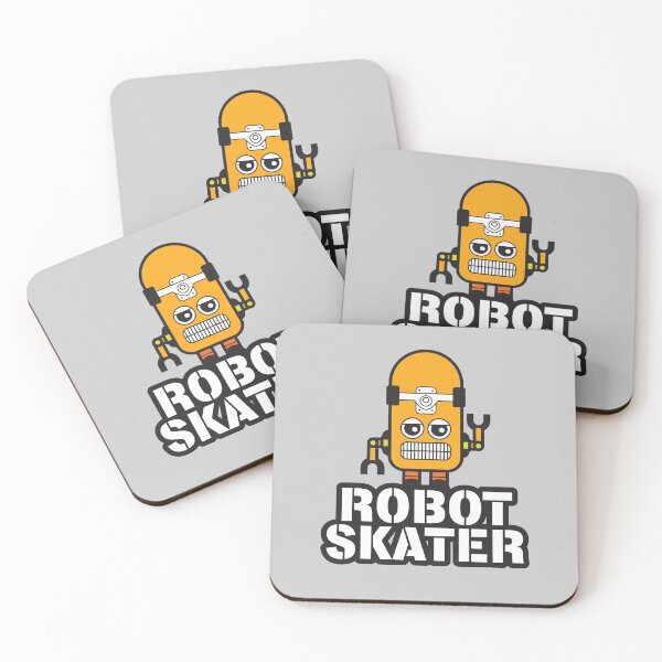 Item preview, Robot Skater Orange designed and sold by Wolka.