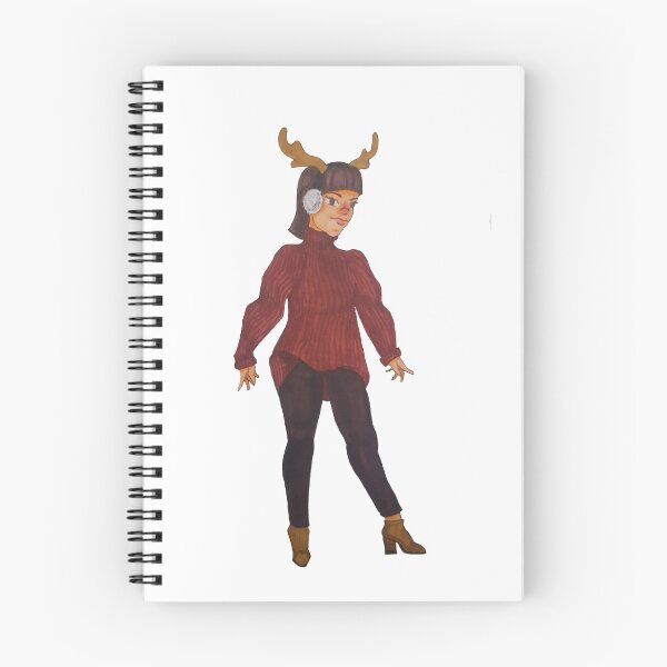 Item preview, Reindeer Girl ~ Christmas Collection 2020 designed and sold by AmelieHalkias.