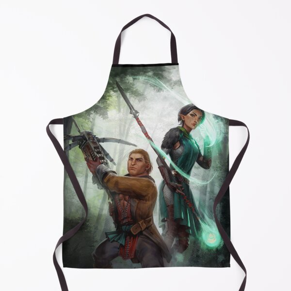 Item preview, Dragon Age 2 Varric and Merrill designed and sold by crystalg.