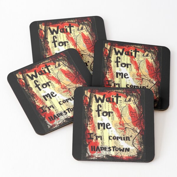 Item preview, Hadestown quote broadway theater theatre musical painting designed and sold by LexiconOfLove.