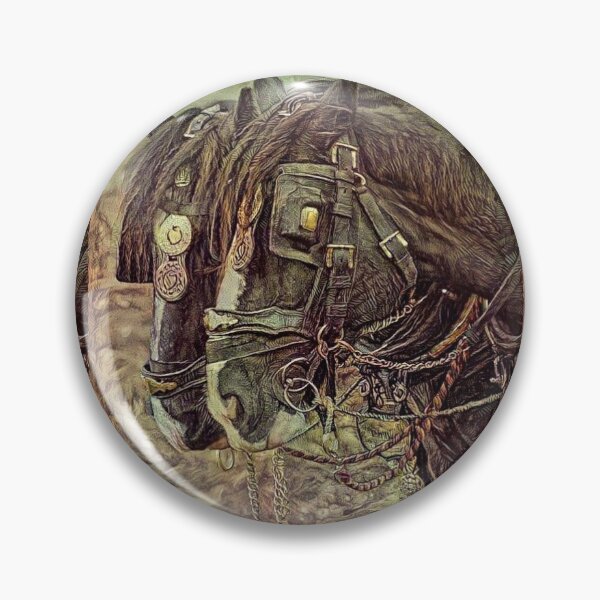 Item preview, Shire horses designed and sold by StudioCorvid.