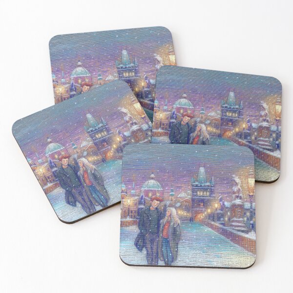 Item preview, Prague on Christmas designed and sold by illustore.