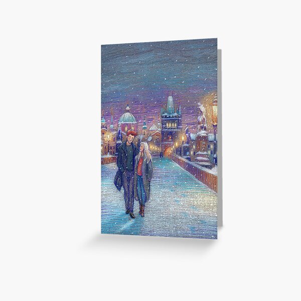 Item preview, Prague on Christmas designed and sold by illustore.