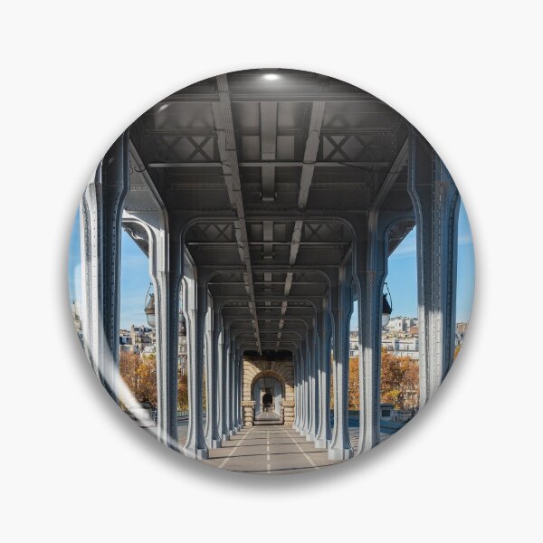 Item preview, Cycle Path on the pont Bir-Hakeim - Paris designed and sold by Ulysse Pixel.