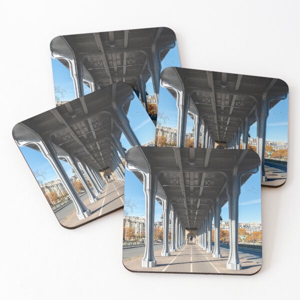 Item preview, Cycle Path on the pont Bir-Hakeim - Paris designed and sold by Ulysse Pixel.