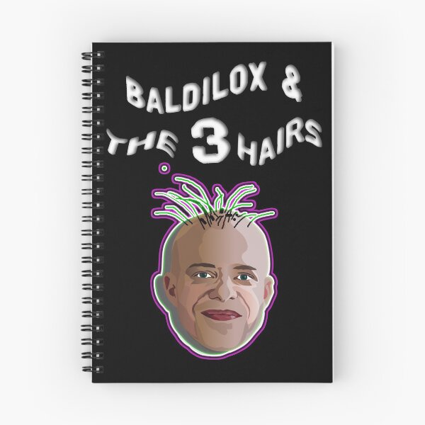 Item preview, Baldilox & The 3 Hairs Fun Design designed and sold by bobla25.
