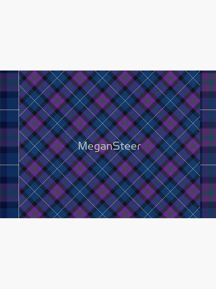 Teal & Orchid Plaid by MeganSteer