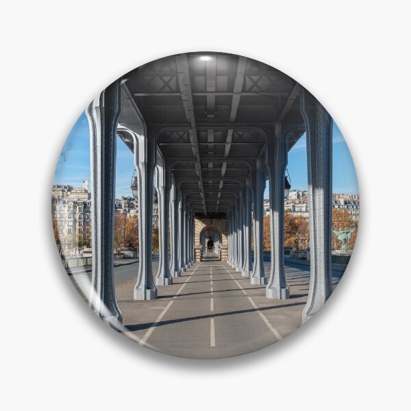 Item preview, Cycle Path on the pont Bir-Hakeim - Paris designed and sold by Ulysse Pixel.