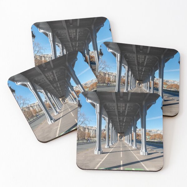 Item preview, Cycle Path on the pont Bir-Hakeim - Paris designed and sold by Ulysse Pixel.