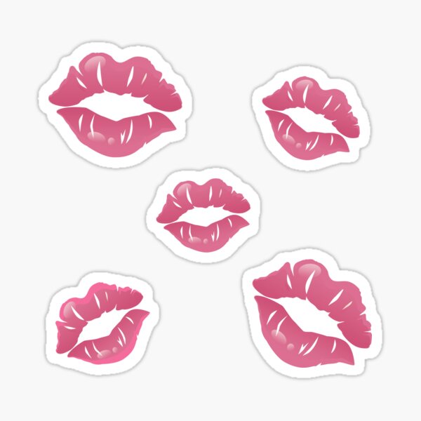 Item preview, Red Lips Lollipop Sticker pack designed and sold by Pandoras-Boxx.