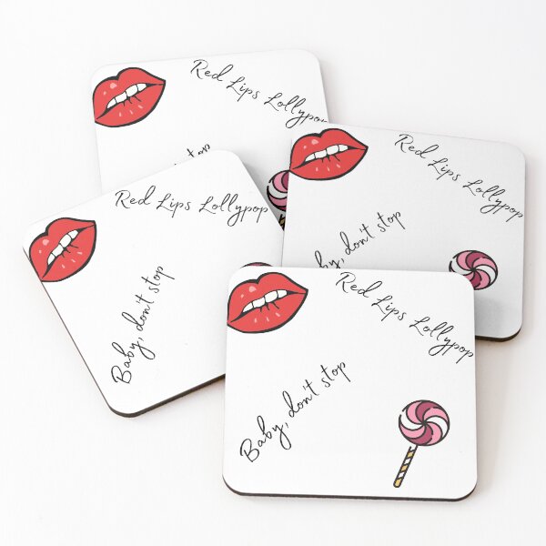 Item preview, Red Lips Lollipop Sticker pack designed and sold by Pandoras-Boxx.