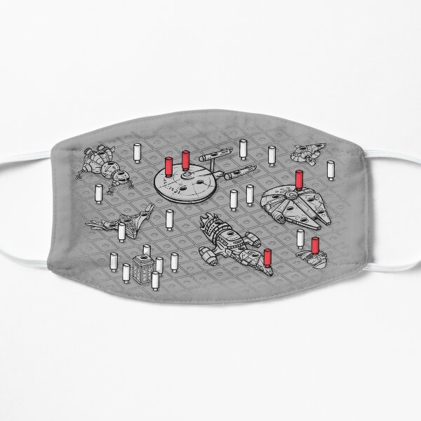Intergalactic Battleship Flat Mask