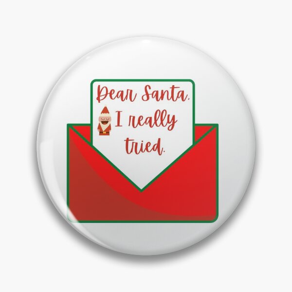 Item preview, Dear Santa I Really Tried designed and sold by AnnaAndVibes.