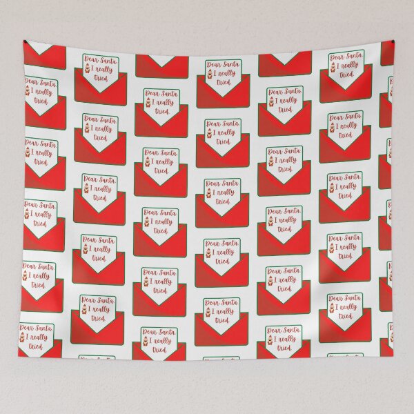 Item preview, Dear Santa I Really Tried designed and sold by AnnaAndVibes.