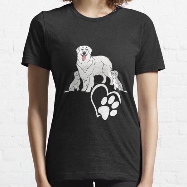 Crème anglaise Golden Retriever T-shirt essentiel