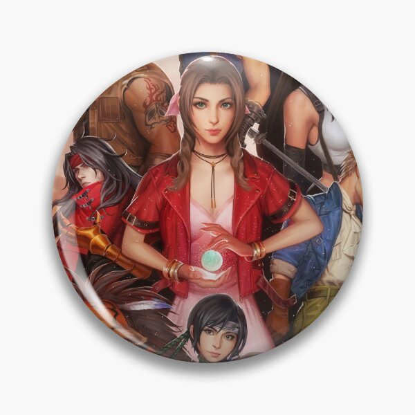Item preview, Final Fantasy 7Final Fantasy VII FF7 Cast Art designed and sold by crystalg.