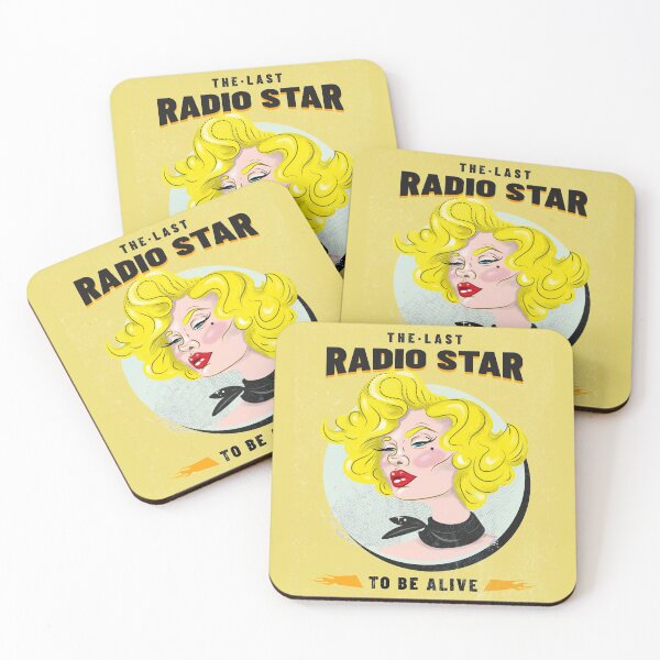 Item preview, Radio Star / Pin Up Girl designed and sold by RedBoyShop.