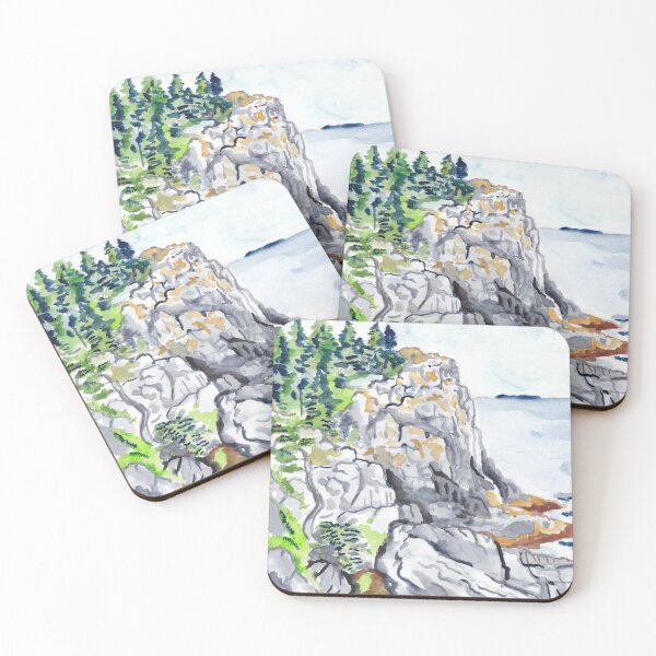 Item preview, View of Blackhead on Monhegan Island designed and sold by Bill Morse.