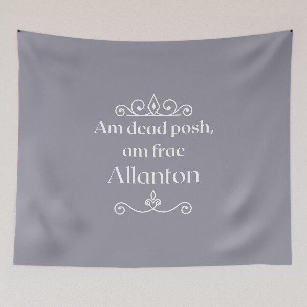 Item preview, Am dead posh, am frae Allanton  designed and sold by yourscotborders.