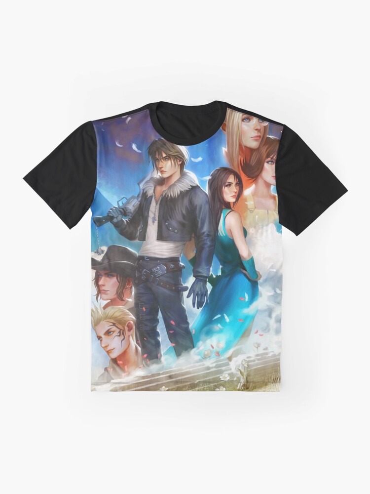 Final Fantasy VIII - PixelRetro Video Game T-shirts - 7 - 8 - 9