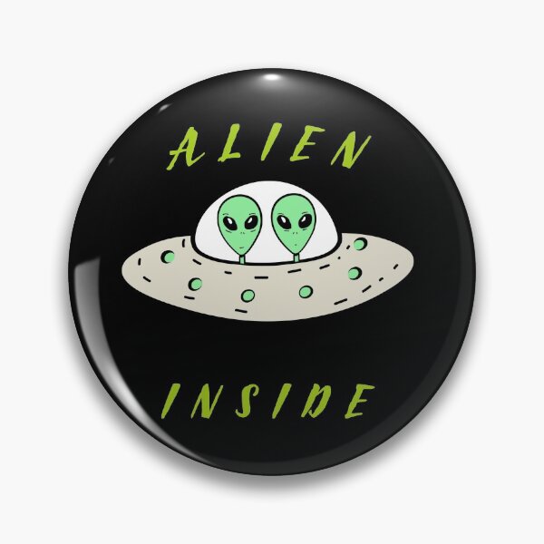 Item preview, Alien Inside -  Flying Saucers designed and sold by Arva-Designs.