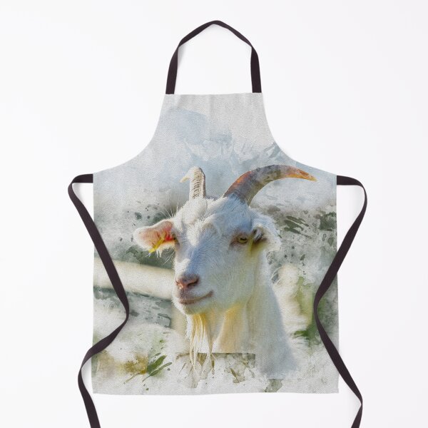 Item preview, Goat Watercolour Photograph designed and sold by Jane Stanley Photography.