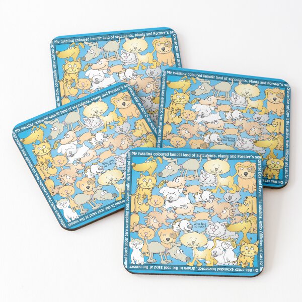 Item preview, dogs, cats and poetry designed and sold by braindrop.