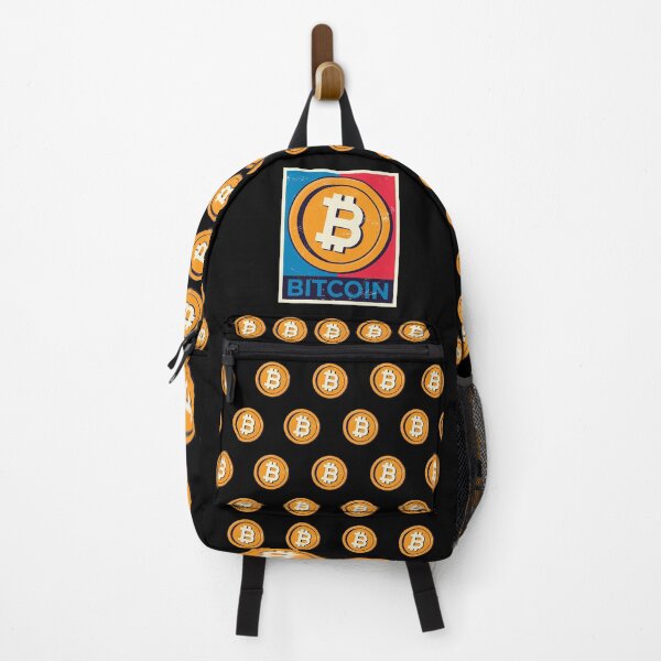 Item preview, Bitcoin (BTC) Logo Retro Distressed Poster designed and sold by MadMando.