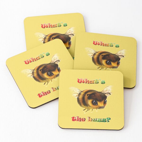 Item preview, Fuzzy Bee: What's the Buzz? designed and sold by iduzarts.