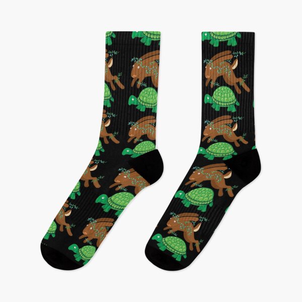 Item preview, the hare and the tortoise designed and sold by jasmineberry.