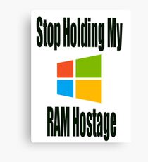 Hostage Canvas Print