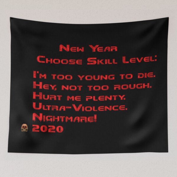 Item preview, New Year Choose Skill Level ✅ designed and sold by sachpica.