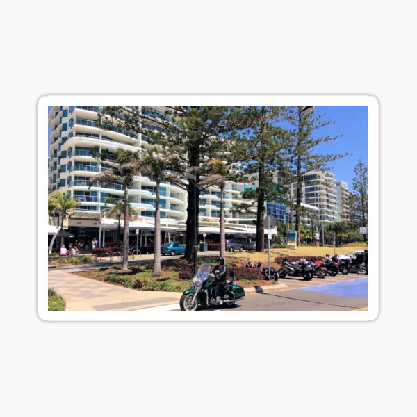 A Ride To The Beach Sticker