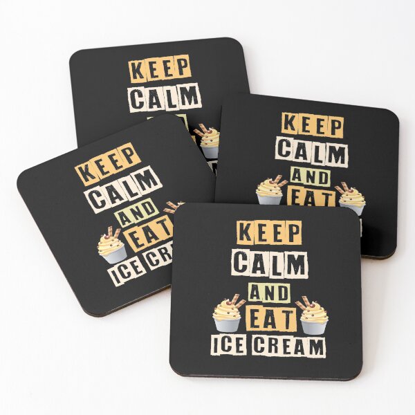 Item preview, Keep Calm And Eat Ice Cream designed and sold by Life Shop.