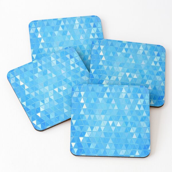 Item preview, Blue modern triangle pattern art cool Gifts for friends designed and sold by AYACHI90.