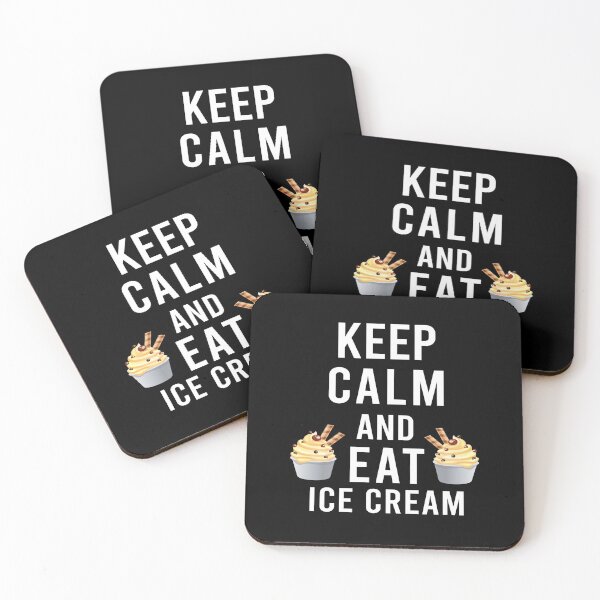 Item preview, Keep Calm And Eat Ice Cream designed and sold by Life Shop.