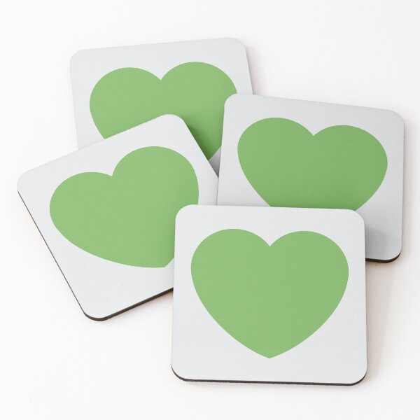 Item preview, Green Heart designed and sold by Stitchmoji.