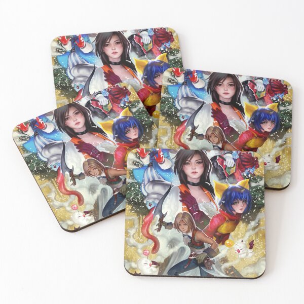 Item preview, Final Fantasy IX FF9 Zidane Vivi Steiner Cast Artwork designed and sold by crystalg.