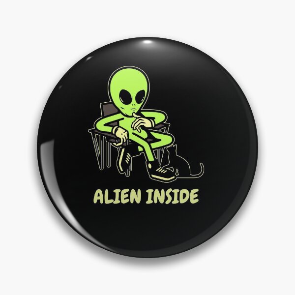 Item preview, Alien inside -  Flying Saucers designed and sold by Arva-Designs.
